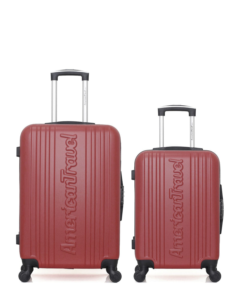 AMERICAN TRAVEL - Lot de 2 - Valises weekend et cabine SPRINGFIELD