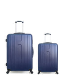Lot de 2 Valises Rigides Grand Format et Cabine ATLANTA