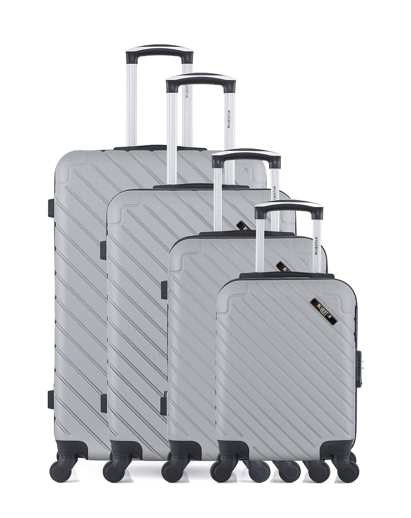 BLUESTAR - Set de 4 Valises CITE-M 75 cm 4 Roues