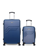AMERICAN TRAVEL - LOT DE 2 - Valises grand format et cabine QUEENS