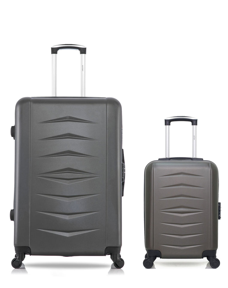 INFINITIF - Lot de 2 - Valises grand format et cabine XXS OVIEDO