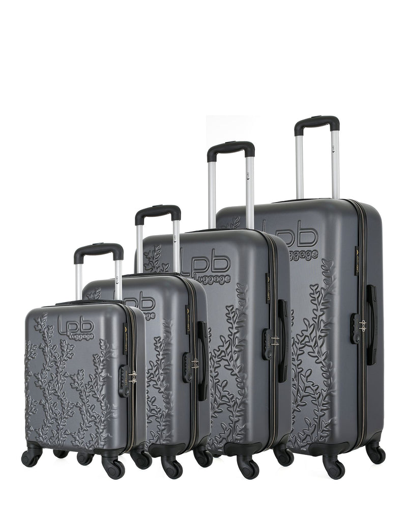 LPB LUGGAGE - Set de 4 Valises NAIS-M 75 cm 4 Roues