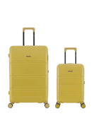 Lot de 2 Valises Rigides Grand Format et Cabine XS LYNDA