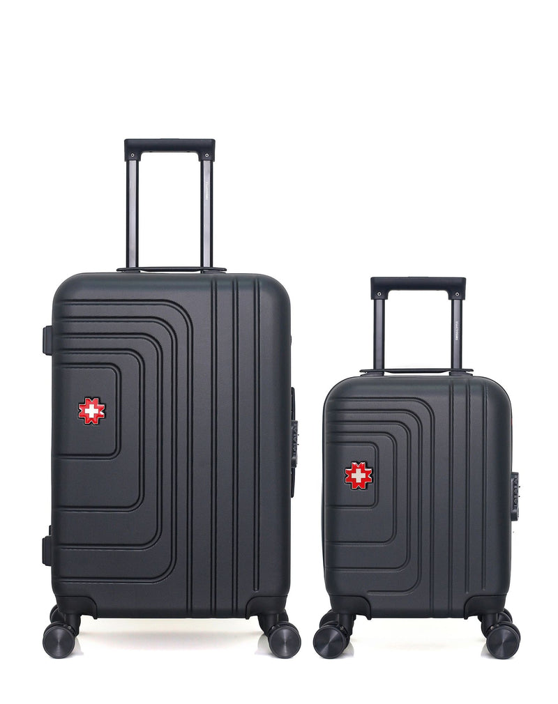 SWISS KOPPER - LOT DE 2 - Valises weekend et cabine XXS RUTI
