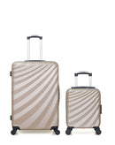 WAVE PARIS - LOT DE 2 - Valises grand format et cabine XXS DANUBE