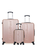 AMERICAN TRAVEL - LOT DE 3 - Valises grand format, weekend et cabine XXS SPRINGFIELD
