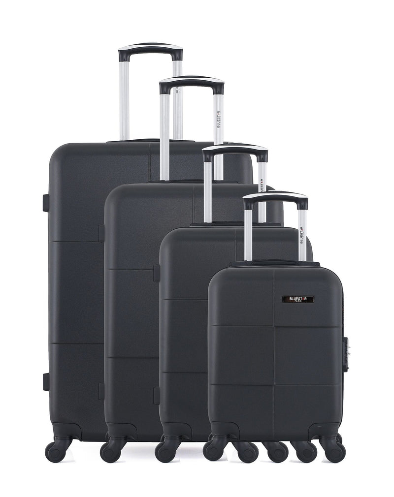 BLUESTAR - Set de 4 Valises MIAMI-M 75 cm 4 Roues