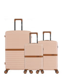 Lot de 3 Valises Rigides Grand Format, Cabine et Cabine XS BELAIR