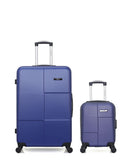 BLUESTAR - LOT DE 2 - Valises grand format et cabine XXS MIAMI