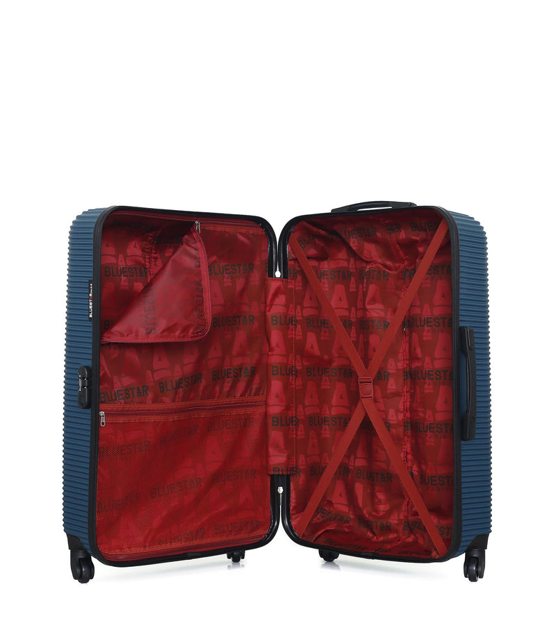 BLUESTAR - LOT DE 3 - Valises grand format, weekend et cabine LONDON