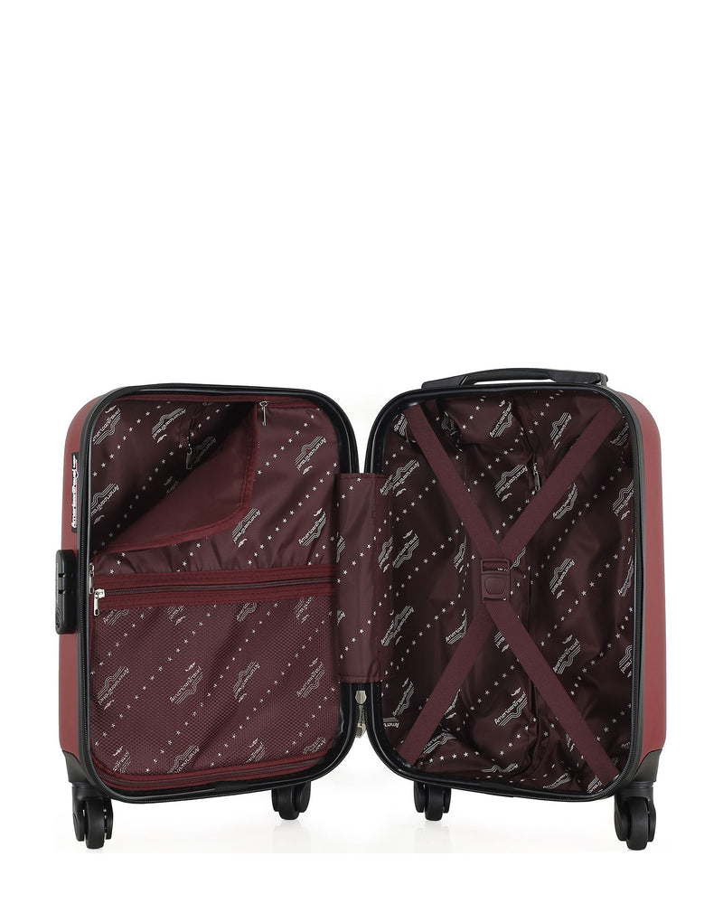 AMERICAN TRAVEL - Valise Cabine XXS ABS QUEENS 4 Roues 46 cm