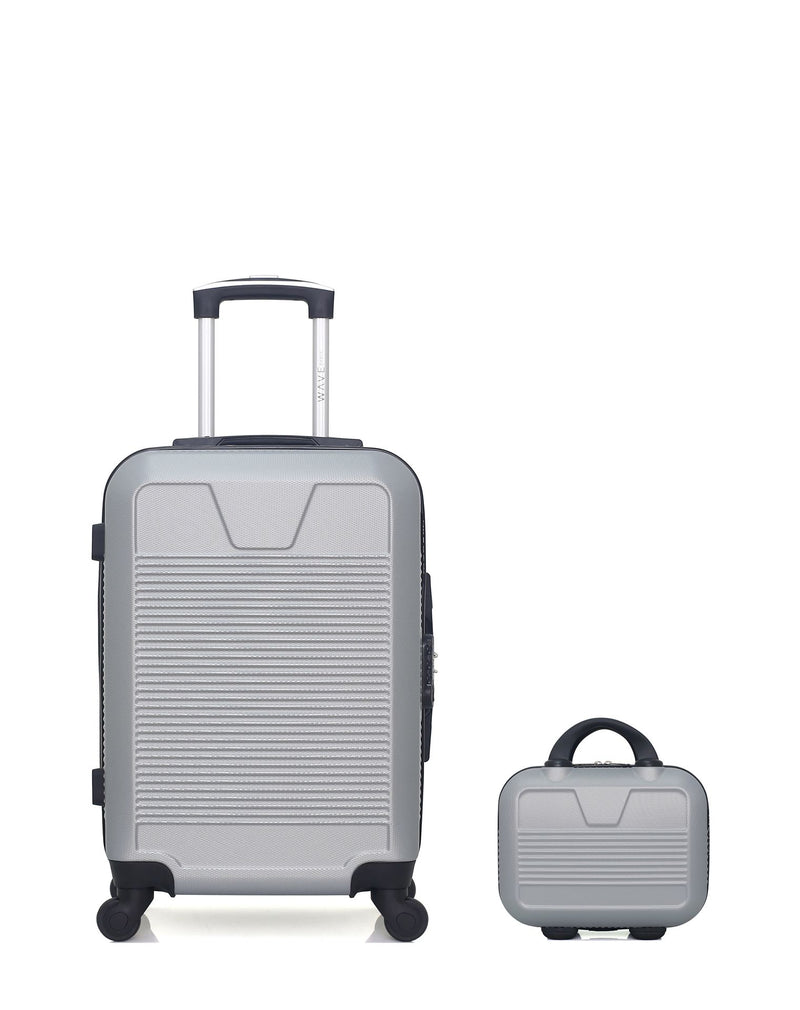 WAVE PARIS - Lot de 2 - Valises Cabine et Vanity SELENGA
