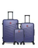 SWISS KOPPER - LOT DE 3 - Valise Grand Format, Valise Week-end et Valise Cabine XXS ZURICH