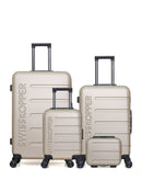 SWISS KOPPER - LOT DE 4 - Valises grand format, weekend, cabine XXS et vanity AIGLE