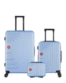SWISS KOPPER - LOT DE 3 - Valise Grand Format, Valise Cabine et Vanity RUTI