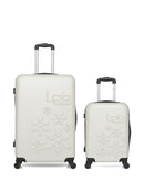 LPB LUGGAGE - Lot de 2 - Valises grand format et cabine ELEONOR