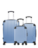 AMERICAN TRAVEL - Lot de 3 - Valises weekend, cabine et cabine XXS BUDAPEST