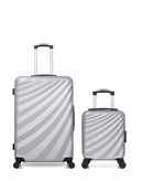 WAVE PARIS - LOT DE 2 - Valises grand format et cabine XXS DANUBE
