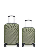 WAVE PARIS - LOT DE 2 - Valises cabine et cabine XXS DANUBE