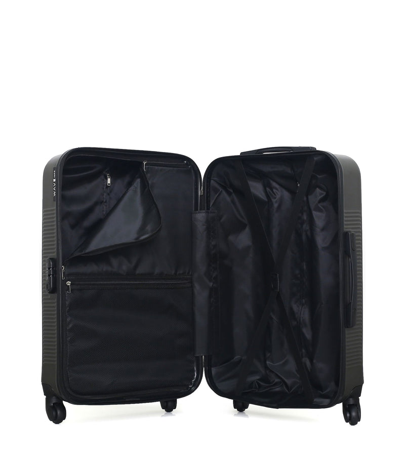WAVE PARIS - Valise Weekend SELENGA 65 cm 4 Roues