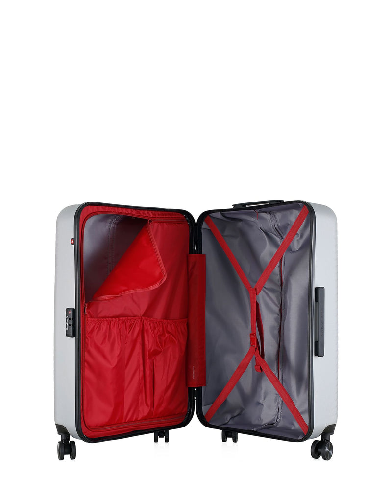 SWISS KOPPER - LOT DE 4 - Valises grand format, cabine, cabine XXS et vanity SPIEZ