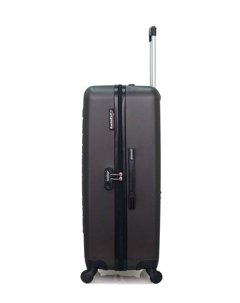 AMERICAN TRAVEL - Set de 4 Valises BRONX-M 75 cm 4 Roues