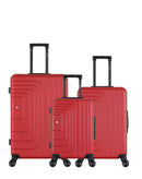 SWISS KOPPER - LOT DE 3 - Valise Grand Format, Valise Week-end et Valise Cabine RUTI