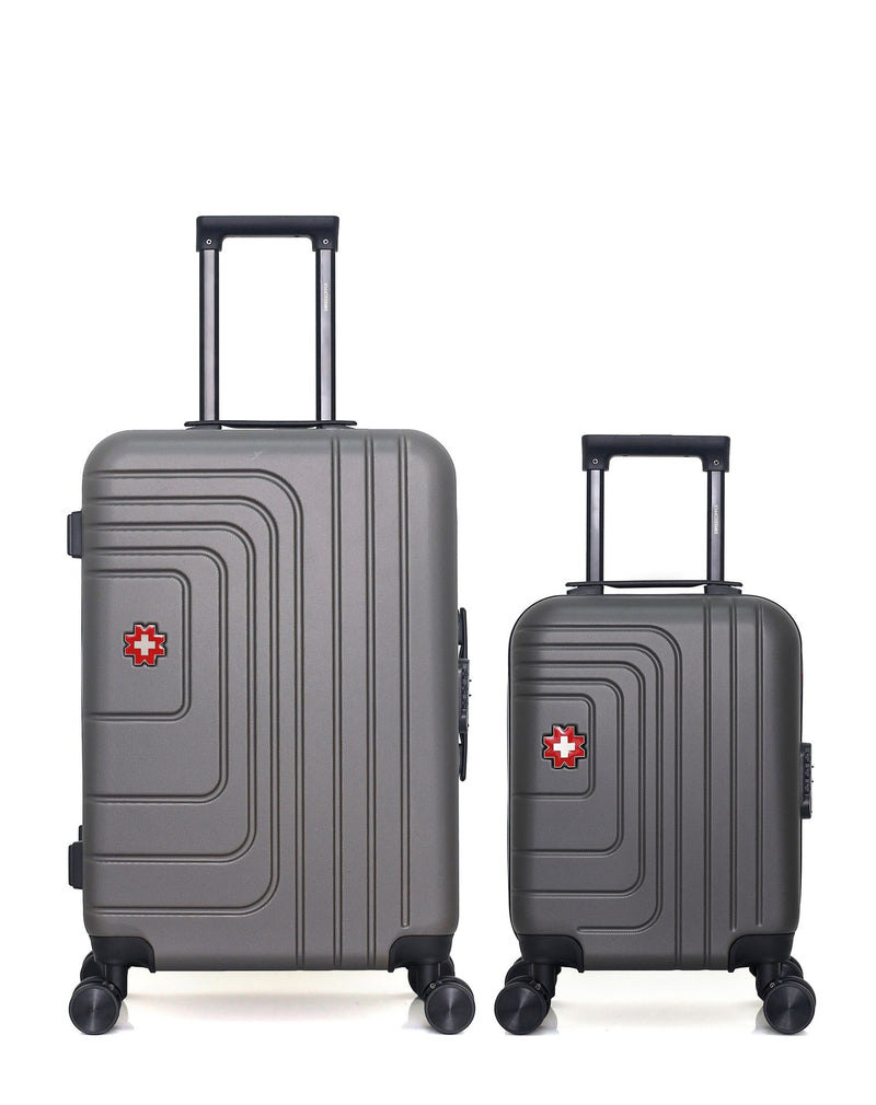 SWISS KOPPER - LOT DE 2 - Valises weekend et cabine XXS RUTI