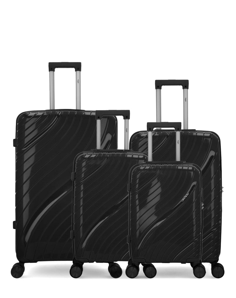 OBAGO - LOT DE 4 - Valises grand format, weekend, cabine et cabine XS LYRA