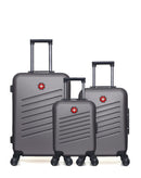 SWISS KOPPER - LOT DE 3 - Valise Week-end, Valise Cabine et Valise Cabine XXS ZURICH