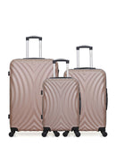 HERO - Lot de 3 - Valises grand format, weekend et cabine LAGOS