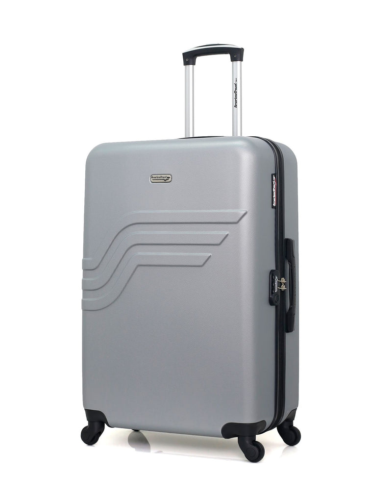 AMERICAN TRAVEL - LOT DE 3 - Valises grand format, cabine et cabine XXS QUEENS