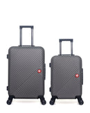 SWISS KOPPER - LOT DE 2 - Valise Week-end et Valise Cabine SPIEZ