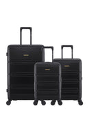 Lot de 3 Valises Rigides Grand Format, Cabine et Cabine XS LYNDA