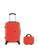 WAVE PARIS - Lot de 2 - Valises Cabine et Vanity AMAZONE