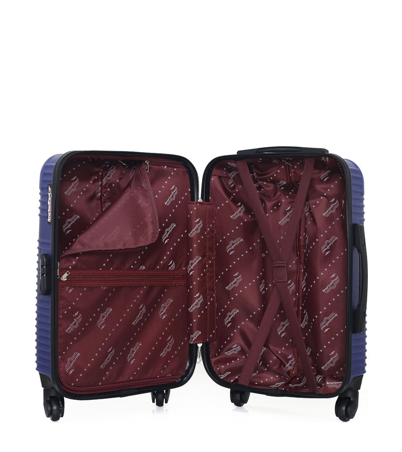 AMERICAN TRAVEL - Lot de 2 - Valises cabine et cabine XXS MEMPHIS