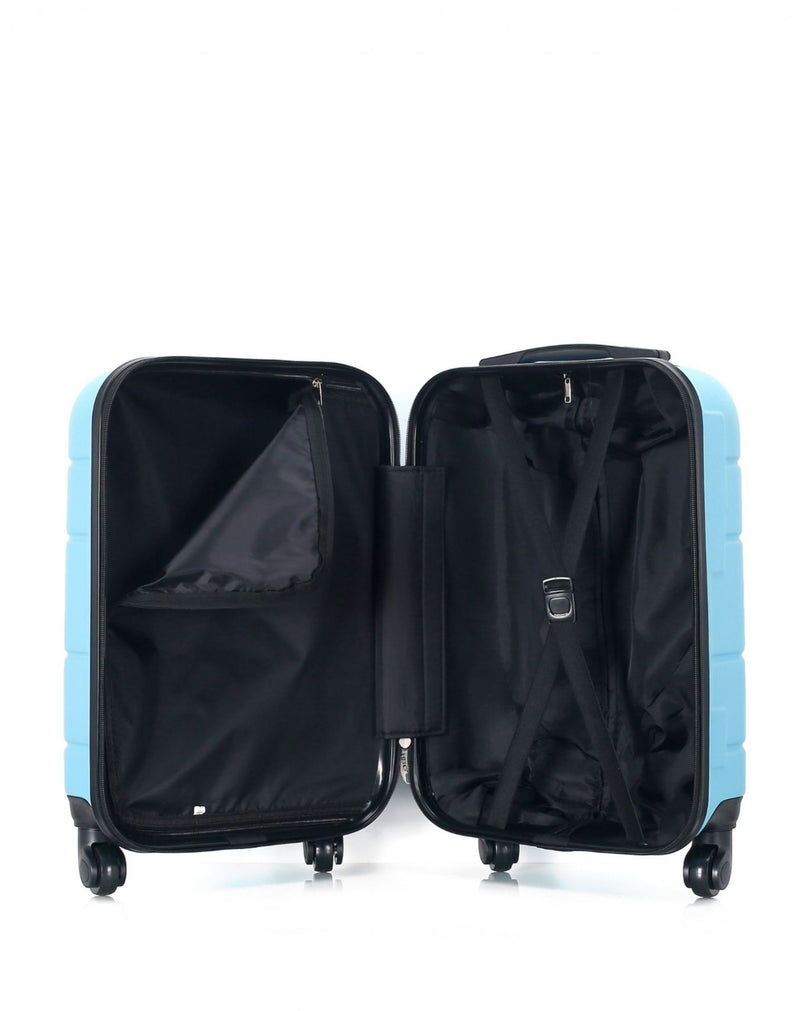 HERO - Valise Cabine ABS SANTIAGO-E  50 cm 4 Roues