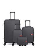 SWISS KOPPER - LOT DE 4 - Valise Grand Format, Valise Cabine, Valise Cabine XXS et Vanity SPIEZ