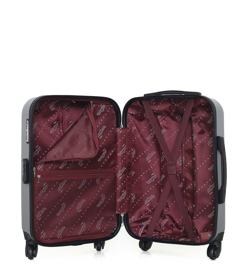 AMERICAN TRAVEL - Valise Cabine ABS BROOKLYN 4 Roues 55 cm