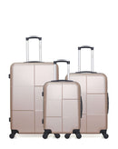 HERO - LOT DE 3 - Valises grand format, weekend et cabine CORONADO