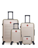 SWISS KOPPER - LOT DE 4 - Valise Grand Format, Valise Week-end, Valise Cabine XXS et Vanity WIL