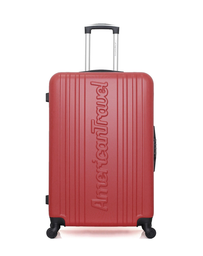 AMERICAN TRAVEL - LOT DE 4 - Valises grand format, weekend, cabine et cabine XXS SPRINGFIELD