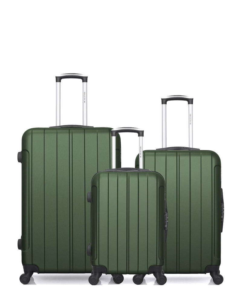 BLUESTAR - LOT DE 3 - Valises grand format, weekend et cabine NAPOLI
