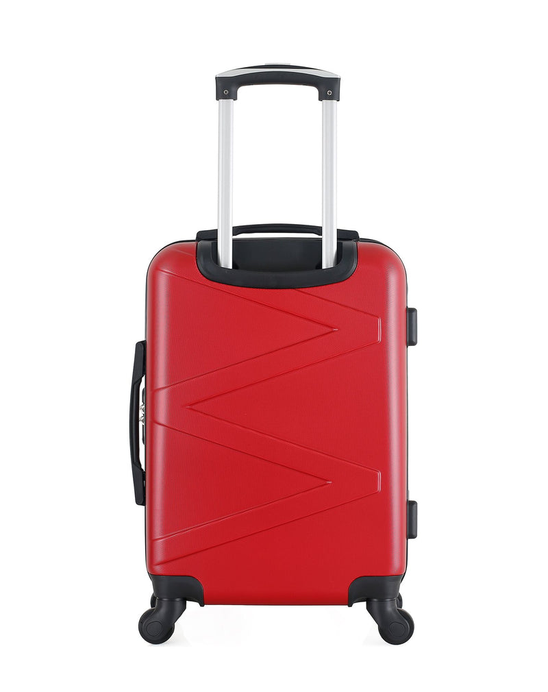 WAVE PARIS - Valise Cabine ABS AMAZONE 4 Roues 55 cm