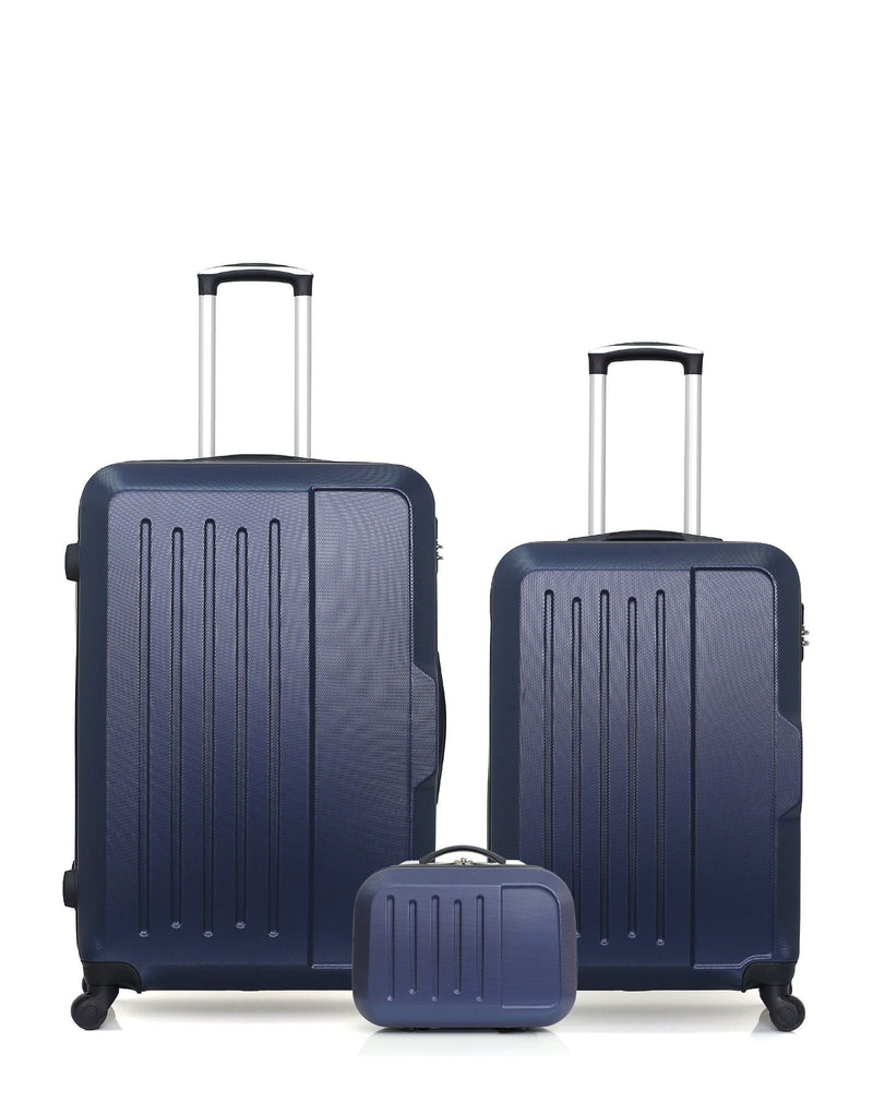 HERO - LOT DE 3 - Valises grand format, weekend et vanity VESUVIO