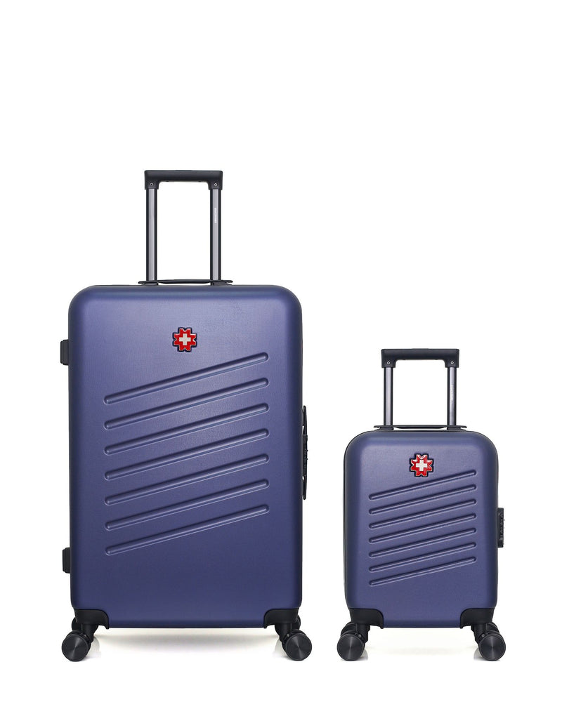 SWISS KOPPER - LOT DE 2 - Valises grand format et cabine XXS ZURICH