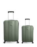 Lot de 2 Valises Rigides Grand Format et Cabine ATLANTA