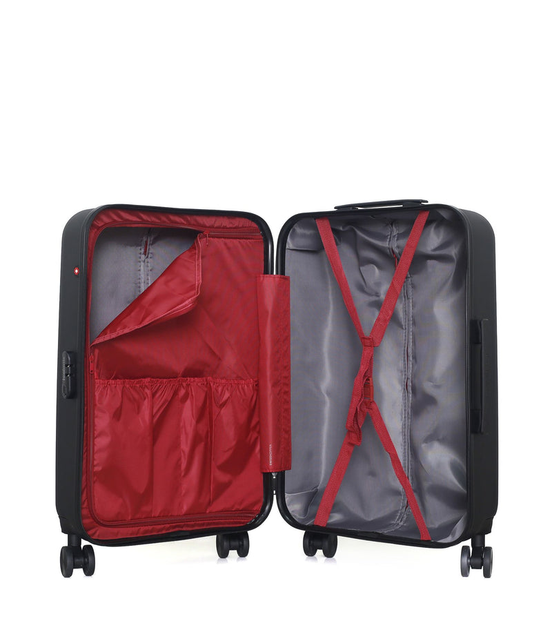 SWISS KOPPER  -  Lot de 4  -  Valise weekend, valise cabine, valise cabine XXS et vanity RUTI