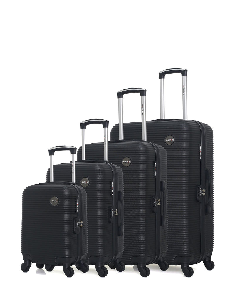 BLUESTAR - Set de 4 Valises LONDON-M 75 cm 4 Roues