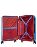 Lot de 3 Valises Rigides Grand Format, Taille Moyenne et Cabine NORTH BEACH